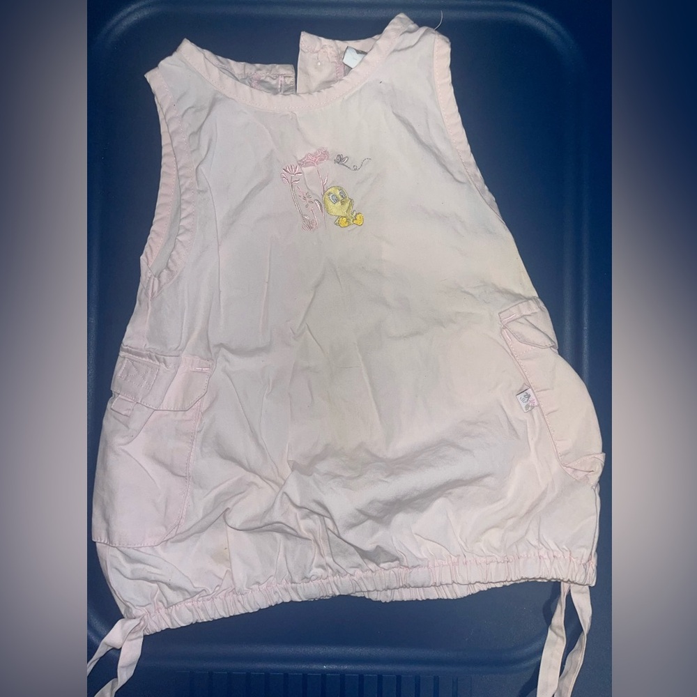 Vintage baby clothes (girls sz 6-9 month) Warner bros 1999